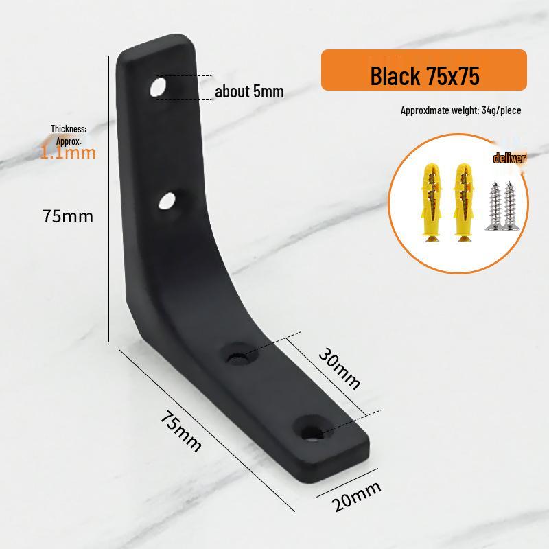 Изогнутый треугольный настенный кронштейн из нержавеющей стали