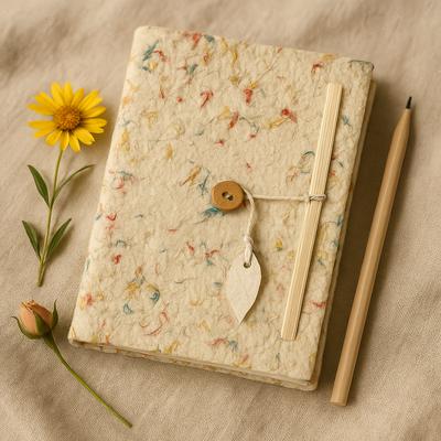 Lokta Paper A5 Journal, Handmade In Nepal