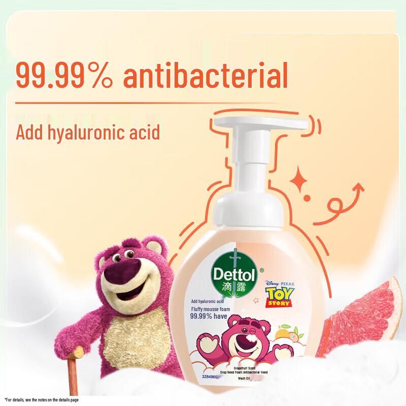 

Dettol Grapefruit Foam Hand Soap