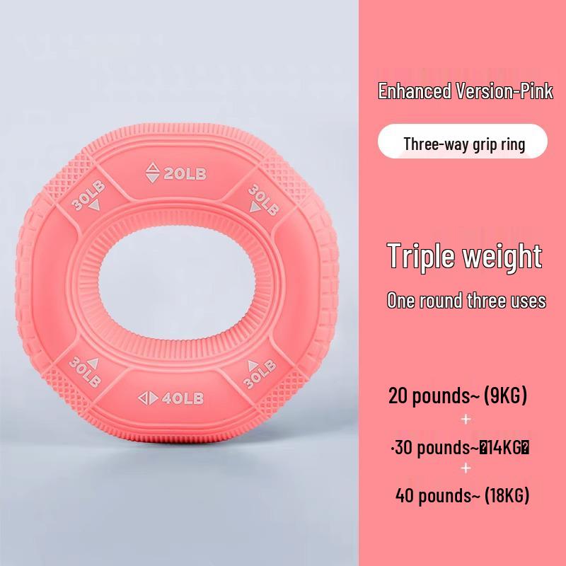 Silicone Grip Ring Hand & Finger Strength Trainer for Men