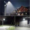 Lanterna da Giardino Lampada Solare su Palo Potente 5000W Pannello Stradale 22Ah