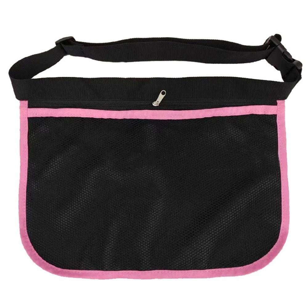Adjustable Band Tennis Ball Holder Bag Mesh Material Mesh Ball Fanny Pack  Outdoor Activities