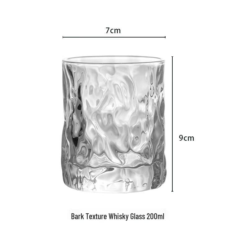 ZISIZ Handmade Crystal Whiskey Glass