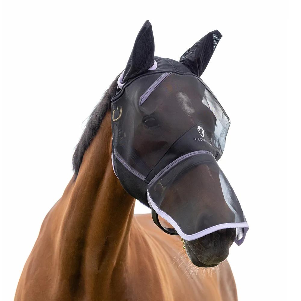 Hy Equestrian Mesh Horse Fly Mask With Ears