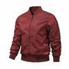 Solid Color Bomber Jacket Men Fashion Aviator Baseball Jacket New In Outerwears Spring Autumn Ropa Hombre Jackets For Men XS-5XL