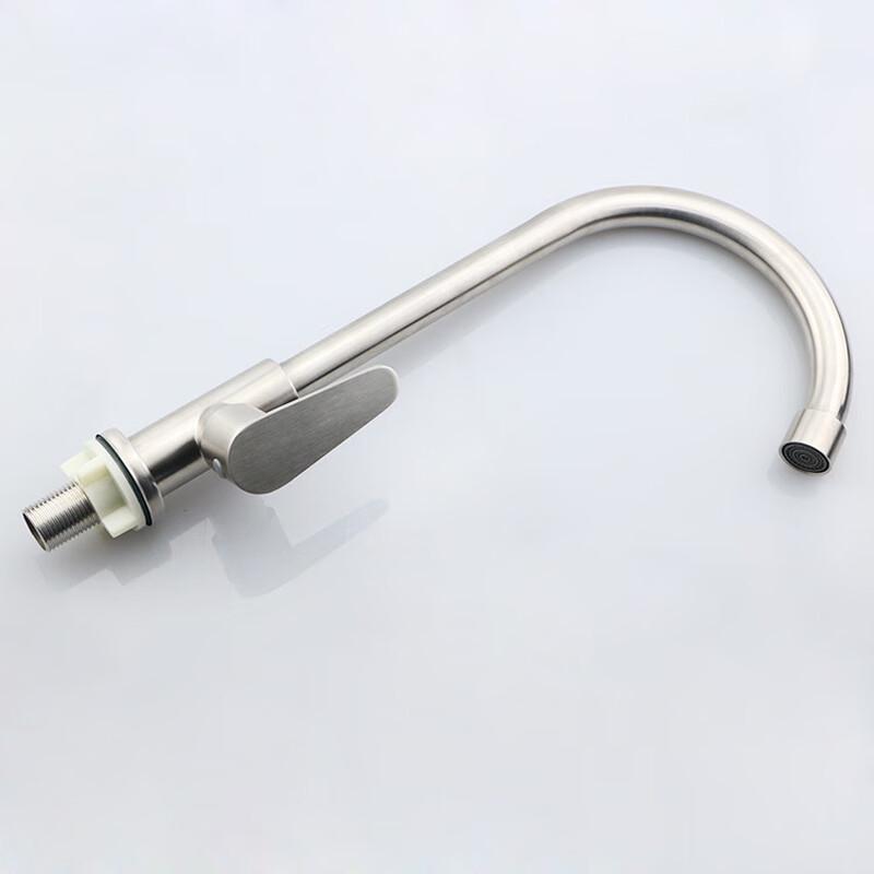 VEMUSE 304 Stainless Steel Single Cold Kitchen Faucet
