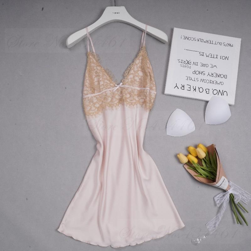 

Весна-лето Женская пижама Кимоно Халат Платье Белое кружевное свадебное платье Комплект ночная рубашка Свободное атласное домашнее платье Одежда для отдыха XL