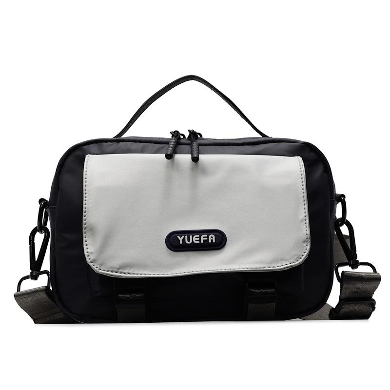 Literary and artistic workwear trendy cool small leather film casual neutral small square bag 25 spring new travel women's one-shoulder crossbody bag