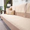 Four Seasons Universal Sofa Cushion New Chinese Non-Slip Mat Solid Wood Sofa Cushion Seat Cover Cover High-Grade Cover Cloth