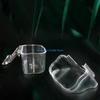 Y3NA Transparent Bird Supplies Bird Cage Feeder Plastic Easy to Use and Clean Durable