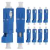 10 Pcs Fiber Optic Adaptor SC Male To LC Female Single Mode Fiber Optic Hybrid Optical Adaptor Converter