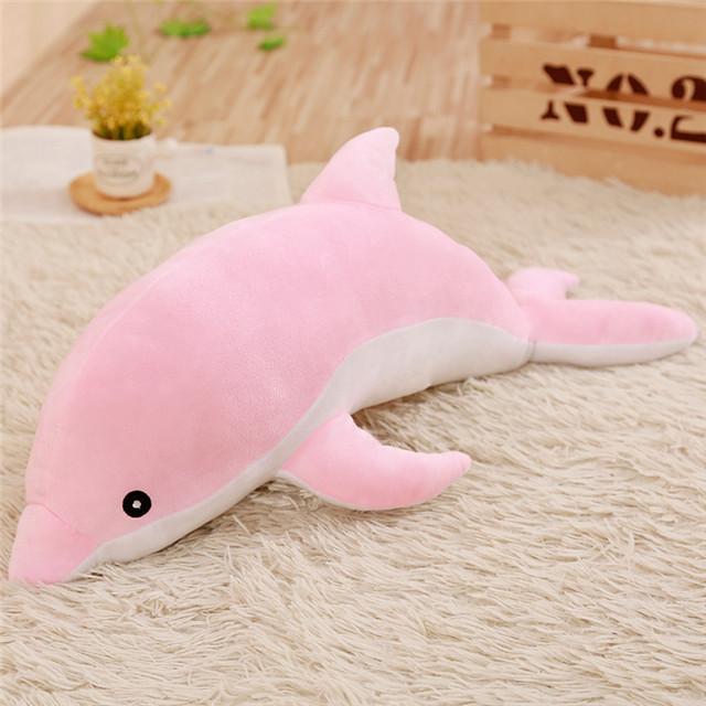 30cm Kawaii Weiche Delfin Plüschtiere Puppen Gefüllte Daunenbaumwolle Tier Nickierkissen Kreatives Kinderspielzeug Weihnachtsgeschenk Für Mädchen