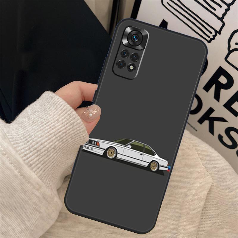 Sports Car Style Cover For Xiaomi Redmi Note 14 12 11 10 13 15 Pro Plus Case For Redmi 15 15C 14C 10C 12C 13C