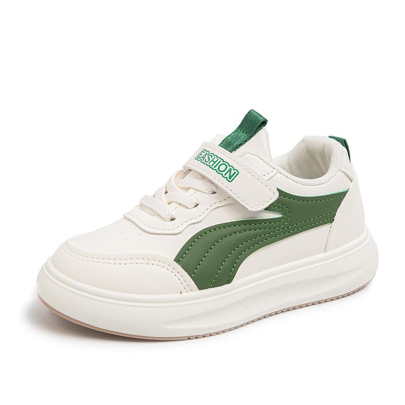 Kinder-Board-Schuhe Jungen Sportschuhe mit weicher Sohle 2025 Frühling und Herbst neue Studenten kleine weiße Schuhe Mädchen vielseitige Freizeitschuhe Tide