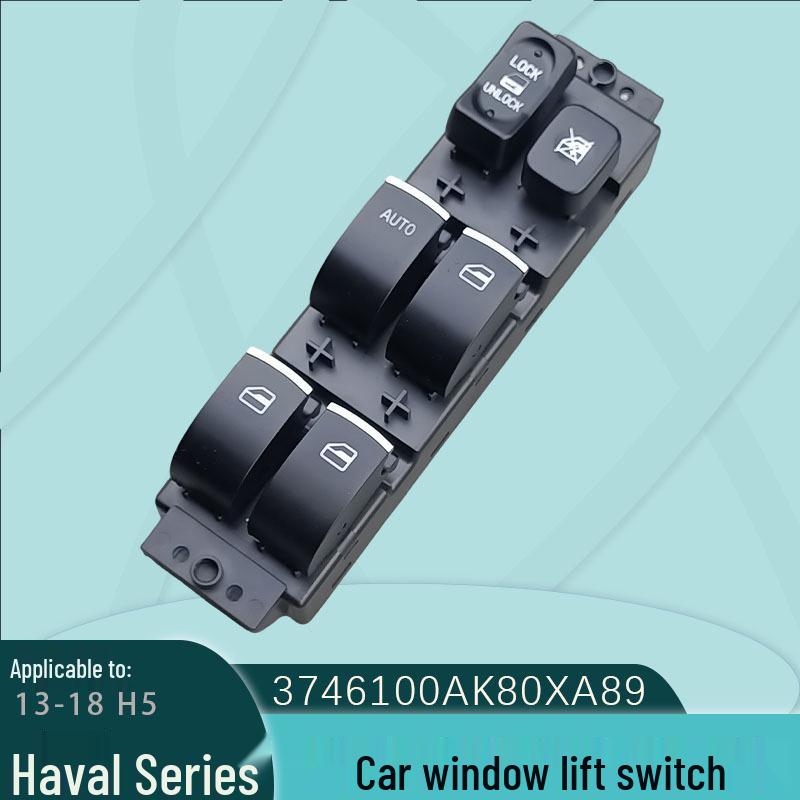 

3746100AK80XA89 Compatible with Haval H5 Electric Window Regulator Switch Assembly for Great Wall Models (2013-2018) Electric