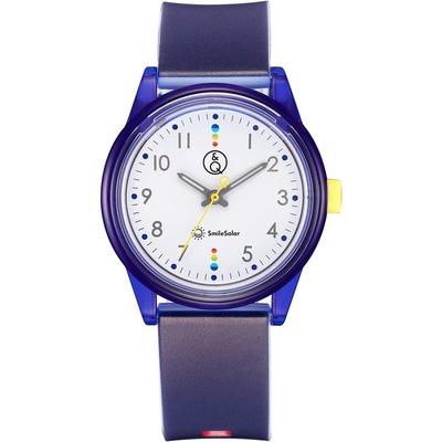 [Citizen] Q&Q SmileSolar Watch Solar Waterproof Blue Analog RP26-011