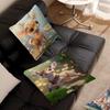 Cartoon Cute Deer Jungle Pillowcases Home Bedding Decorative Pillow Cover Wedding Super Soft Pillow Case