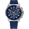 Mason Blue Silicone/Rubber Strap Men's Quartz Watch 1791791