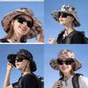 Summer Sun Protection Hat For Women With Wide Brim And Breathable Polyester Fabric