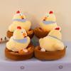 PP Cotton Simulation Hen Plush Toy Hen Chick Family Plush Dolls Chick Family Plush Toys  Home Decor