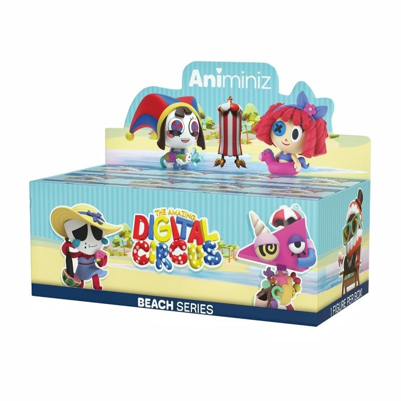 Digital Animiniz Series Collection Blind Box - Pomni Jax Ragatha Gangle Doll Glitch Toy for Birthday Gift