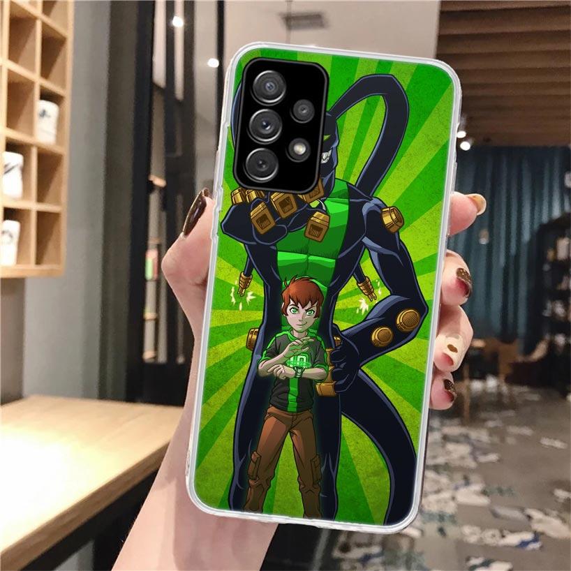Ben Cartoon 10 Soft Phone Case For Samsung Galaxy A17 A16 A15 A14 A13 A56 A55 A54 A53 A36 A35 A34 A33 A26 A25 A24 A23 A05S A04S