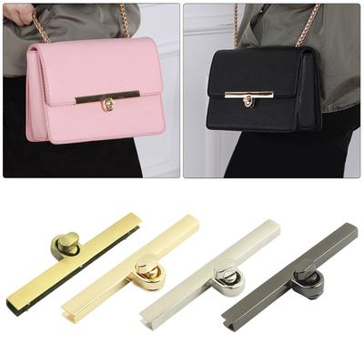Moda Metal Çevirmeli Kilit Toka 9.5CM El Çantası El Sanatları Pratik Kendin Yap Çanta Donanımı Cüzdan Kilidi Yedek