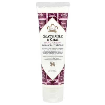 Hand Cream, Goat's Milk & Chai, 4 Fl Oz (118 Ml)