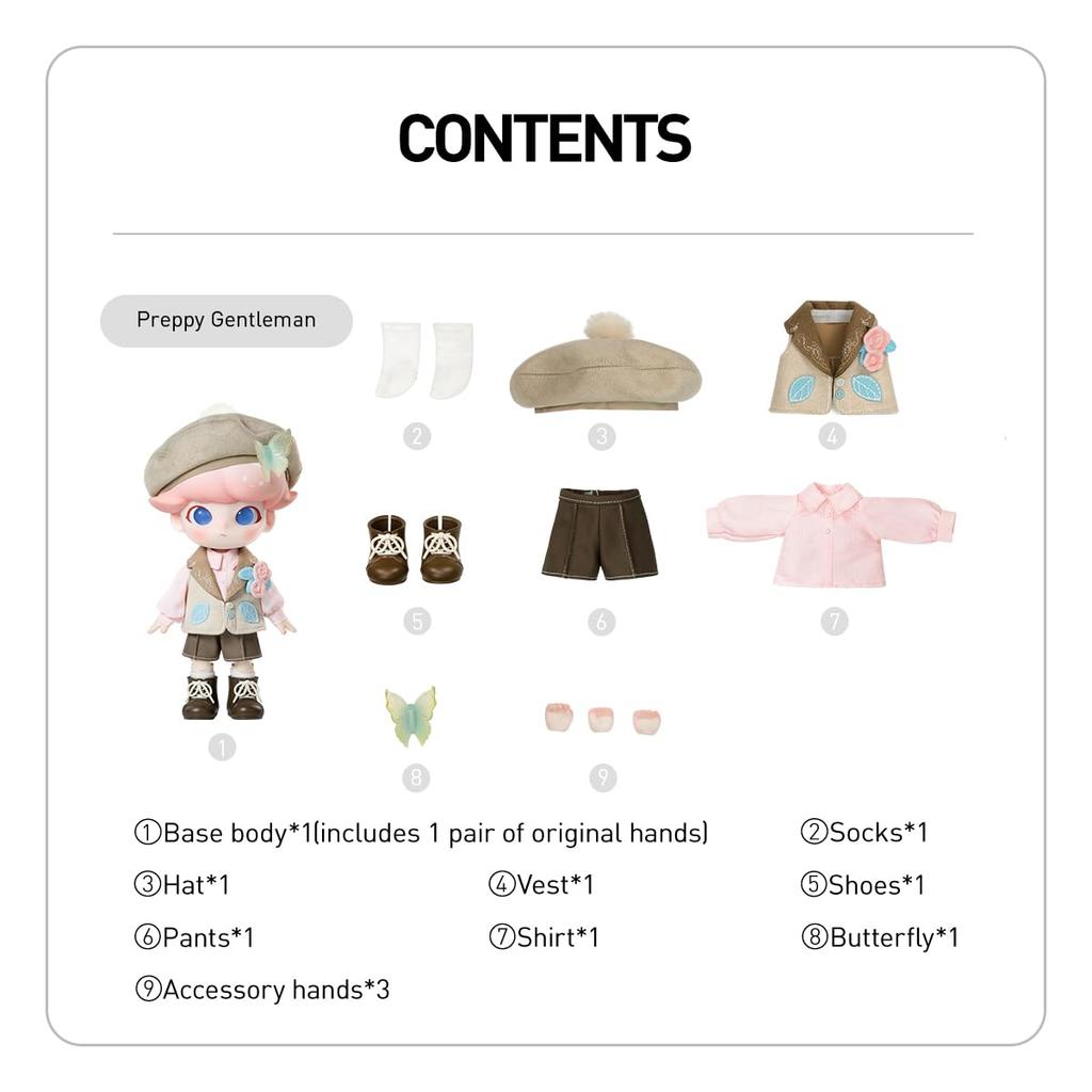 POP MART DIMOO Gentleman Series Action Figure 1/8