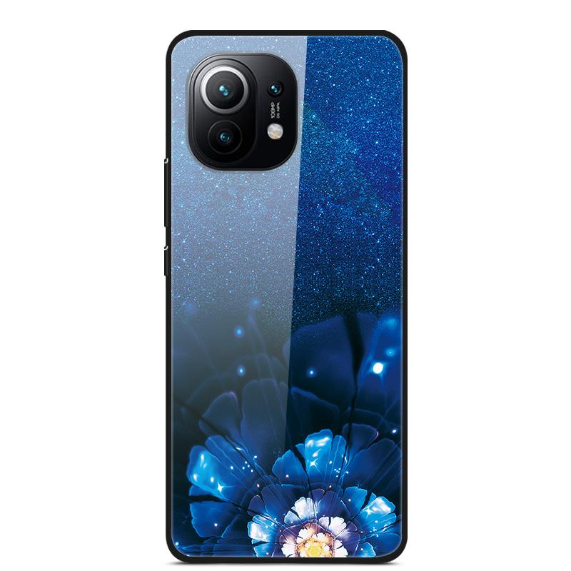 Luxury Cover Case for Xiaomi mi 11 Tempered Glass Cover for Xiaomi mi 11 Lite 5G NE Phone Case for Xiaomi Mi 11 mi11 Lite Coque