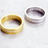 Eleganter Strahlender Zirkon Bandring Europäischer Stil Feiner Schmuck Für Frauen Sommer Neu Reines Kupfer Geschenk