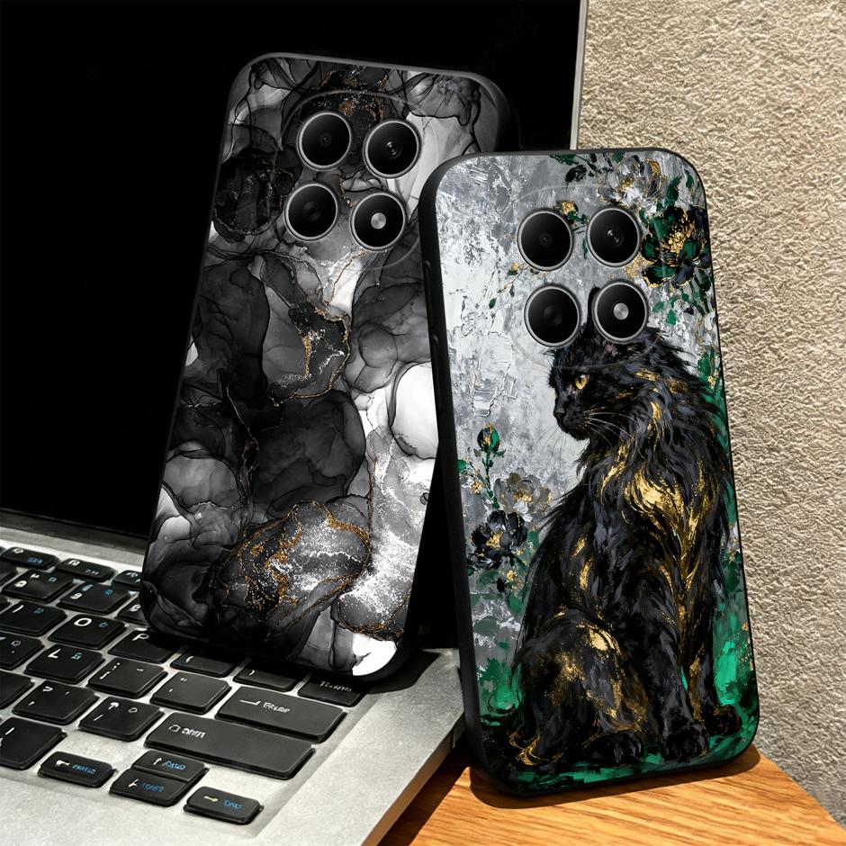 For Redmi Note15 15Pro 15Pro+ Case Love Heart Star Dustproof Anti-Fingerprint Matte Soft Bumper For Redmi Note 15 Pro Plus Funda