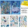Infeel.Me 2.5D Scenery Stickers - 6th Edition Student Miniature Decoration Stickers