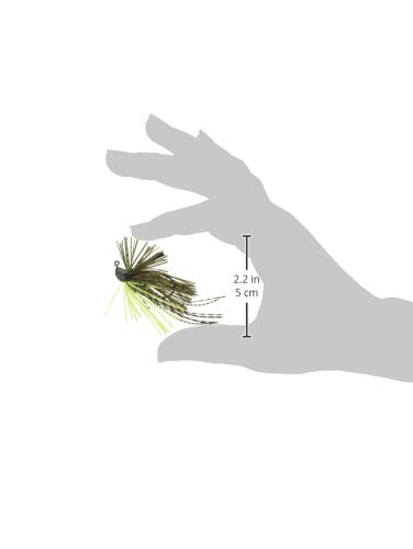 EVERGREEN Lure Cover Creeper 3.5g #217 Green Pumpkin Chart.