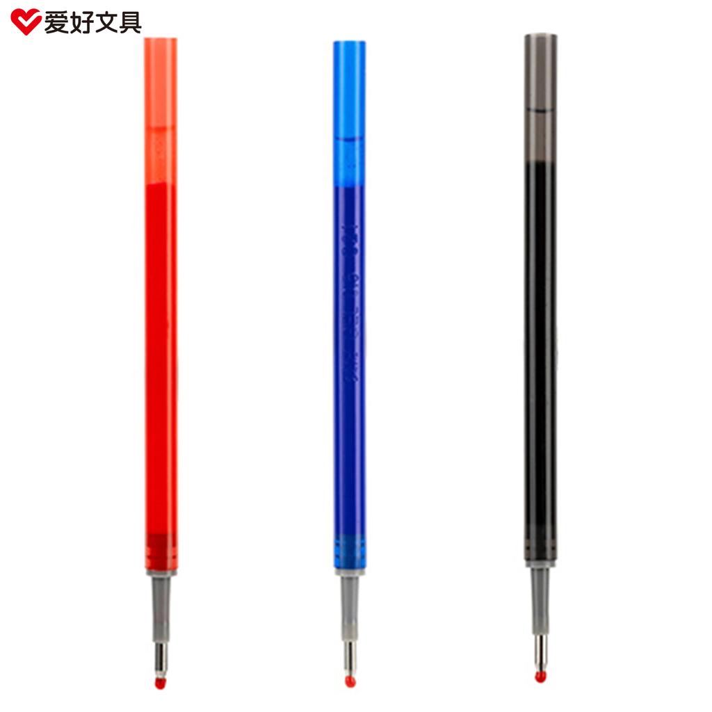 0.5mm Gel Ink Pen Rollerball Ink Straight Liquid Gels Pen Roller Pen Refill Writing Liquid Ink Quick-Drying Pen Refills