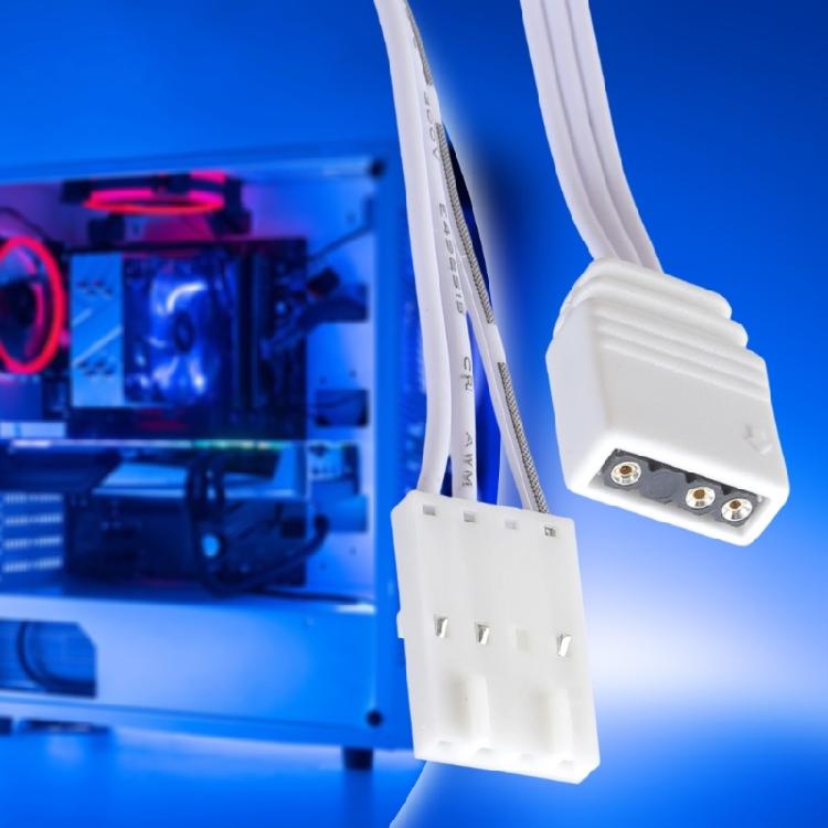4 Pin 5V Color Adapter For Color Lighting to Standard ARGB Stable Controller Links And Lighting Effects