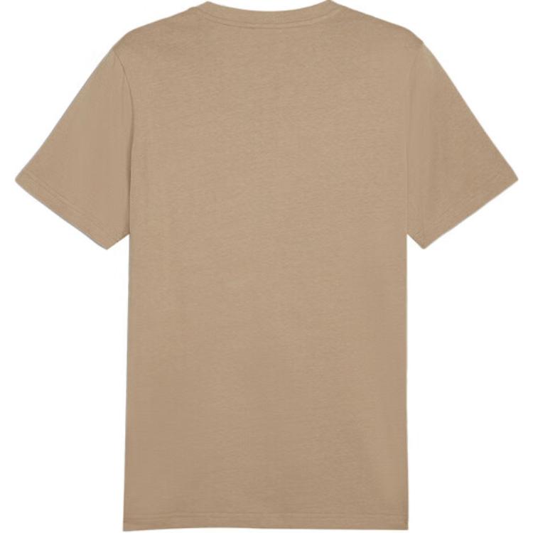 Puma Better Essentials Fashion Solid Color Breathable Short Sleeve T-Shirt Men Tops Oak-Brown 675977-67
