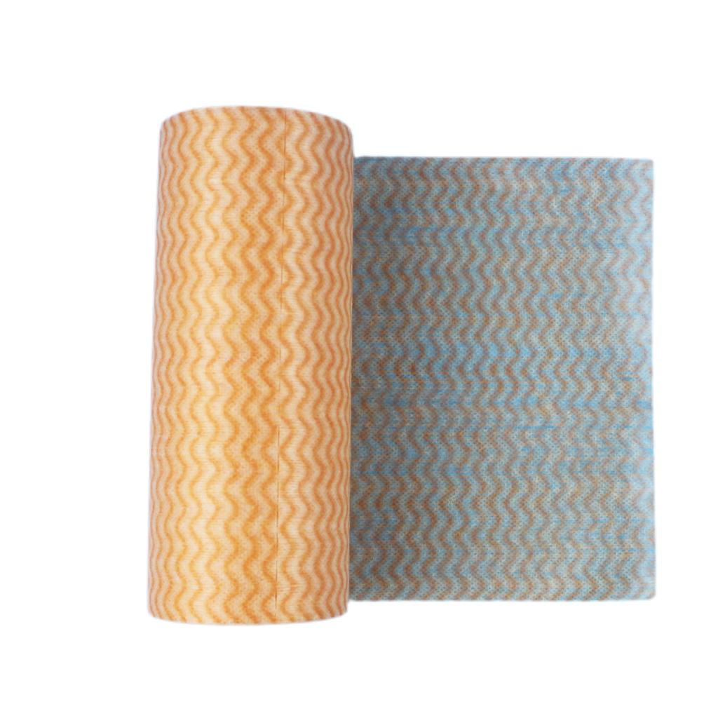 50 шт./рулон Кухонна ганчірка для миття посуду Ледача ганчірка для чищення Безмасляний одноразовий рушник для миття посуду Неткані ганчірки для чищення