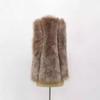 Gilet en fourrure pour femme, nouveau vêtement d'automne et d'hiver, vêtement d'extérieur, tempérament, fourrure artificielle, imitation poils de renard, veste chaude
