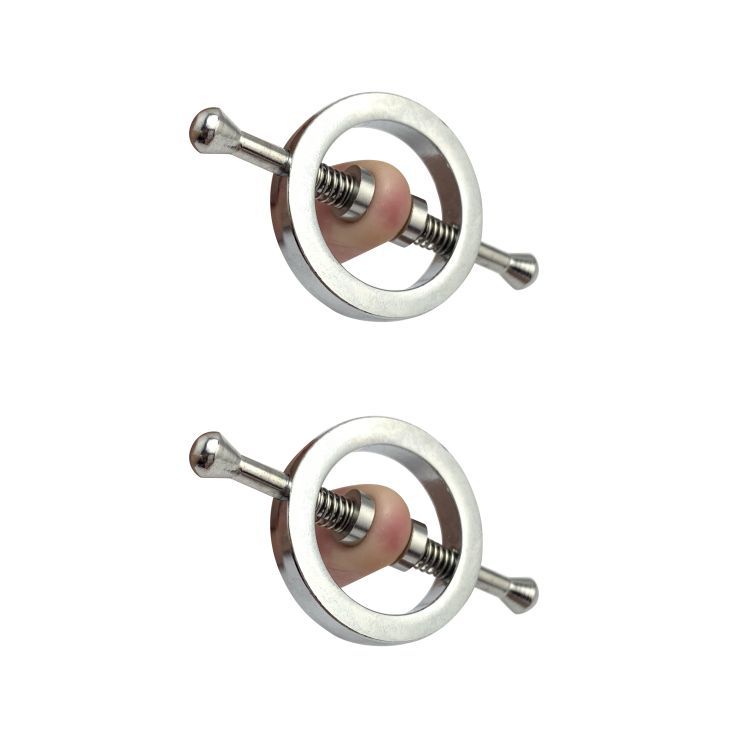 Metal Stainless Steel Female Nipple Brace Milk Clamp Nipple Clip Couple Fast Musical Instrument Adult Sex Health Care Supplies