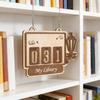 Books Read This Year Counter, Book Counter Sign For Challenge, Books Read , Bookish Gifts For Book Lovers, Librarian, Reader, Women, Shelf Decor