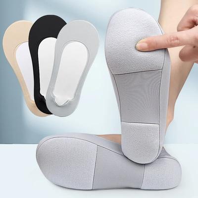 Neue Damen Boat Socken Plantarfasziitis Schuhe Einlegesohlen Socken Einlagen für Füße Stoßdämpfende Schuhsohle Unsichtbare Rutschfeste Schuhpolster