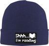 Im Reading HAT For Book Lover Funny Saying Beanie Cap Knit Hat