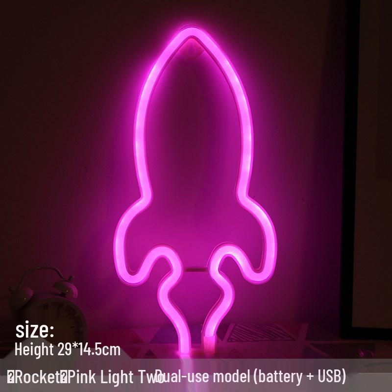 Trendy LED Neon Night Light Sign for Wall Décor