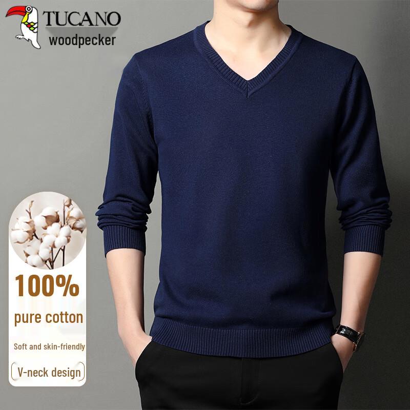 

TUCANO Men s Pure Cotton Knit Sweater XL