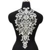 1Pce European Style Embroidered Lace Flower Patches DIY High-End Wedding Veil Sewing Accessories