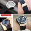 Für Hublot Armband BIG BANG authentisches Uhrband Edelstahlschließe kostenloses Werkzeug Neu Schwarzes Silikon Herren Gummi Armband 25*19 zwei Stile