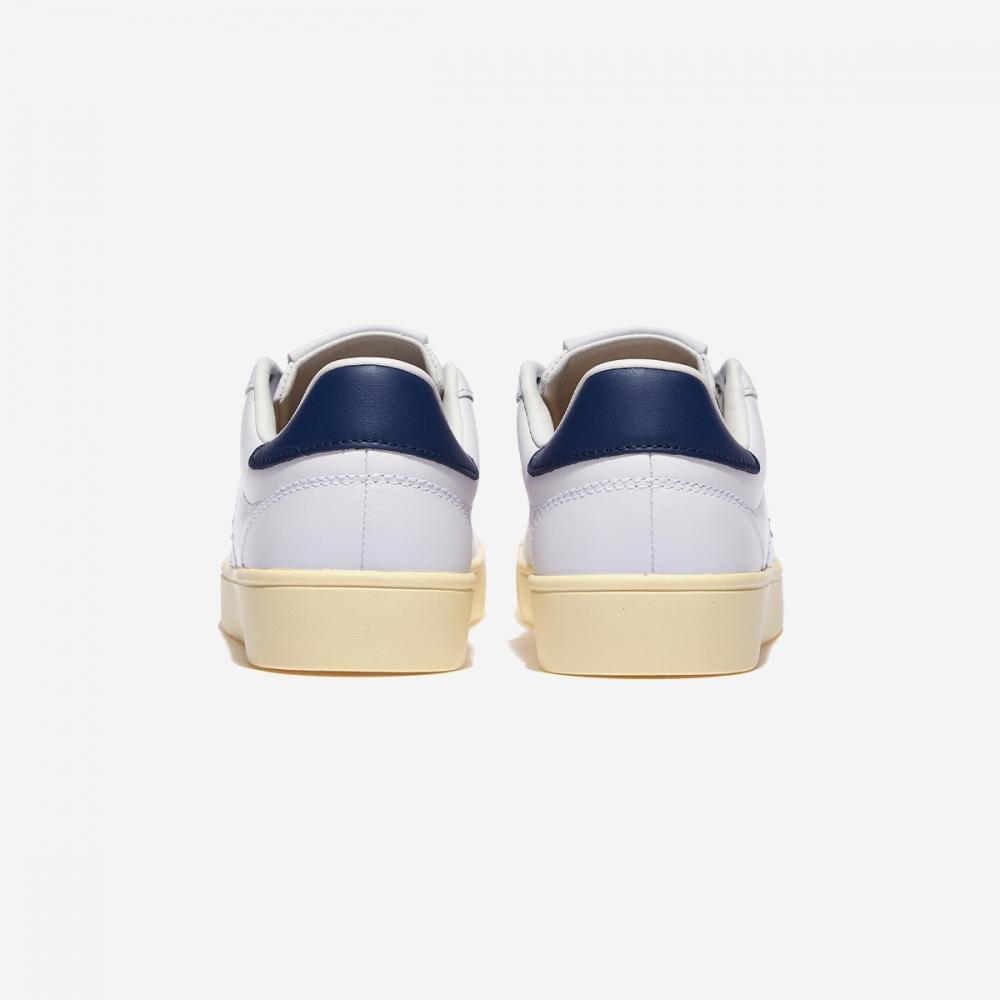Fred Perry Spencer Leather B4334 Snow Wht French Navy  V59 