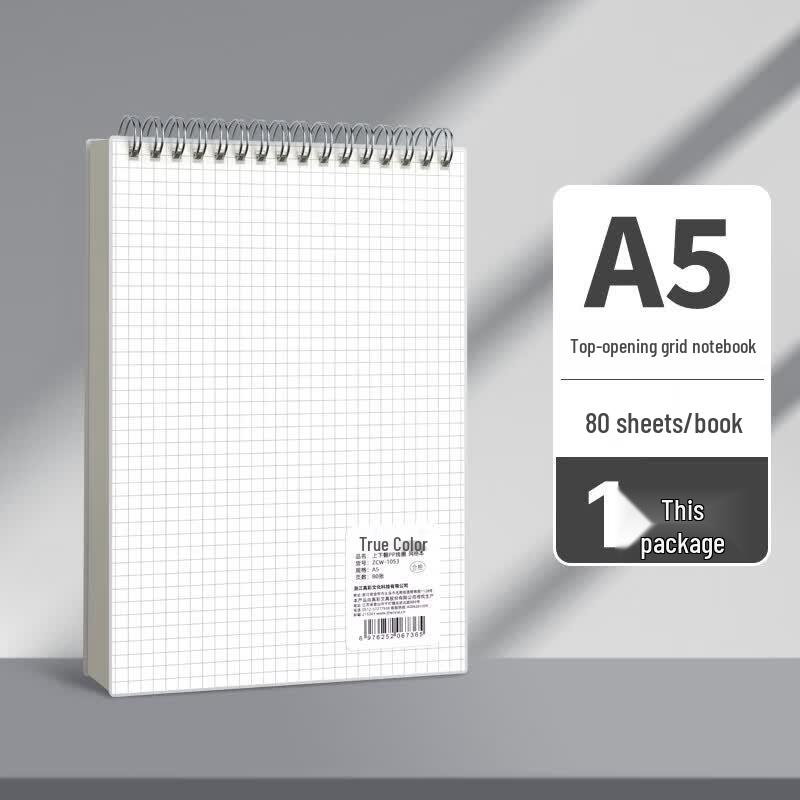 TRUECOLOR Top-Flip Wire-Bound Notebook