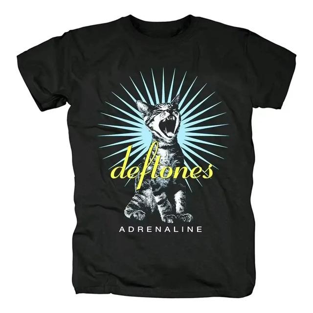 Camiseta Con Estampado Grafico Adrenaline Cat De Deftones XL